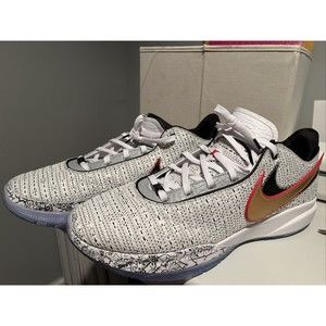 Nike Lebron 20 XX The Debut White Gold Black DJ5423-100 Basketball Shoes Size:17